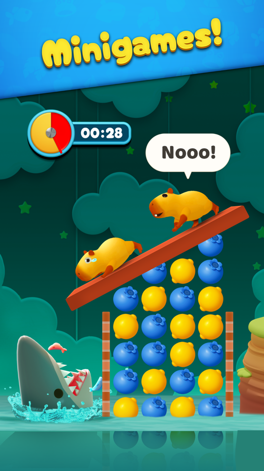 #5. Capybara Land: Match & Design (iOS) 由: CookApps