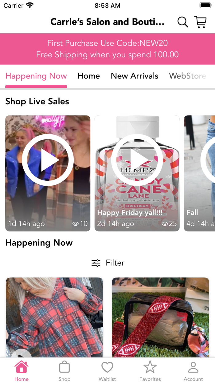 Carrie’s Salon and Boutique