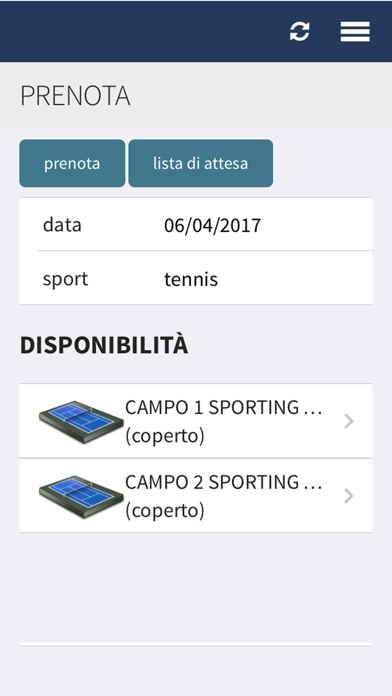 CF Padel Screenshot