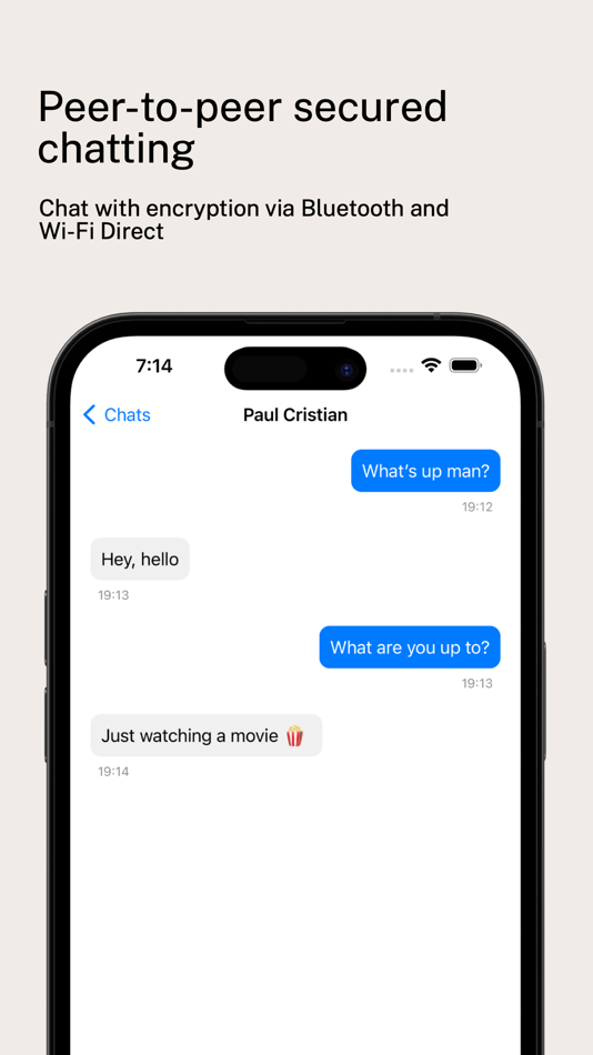 #3. OffChat (iOS) Podle: INFINITY LOOP SRL