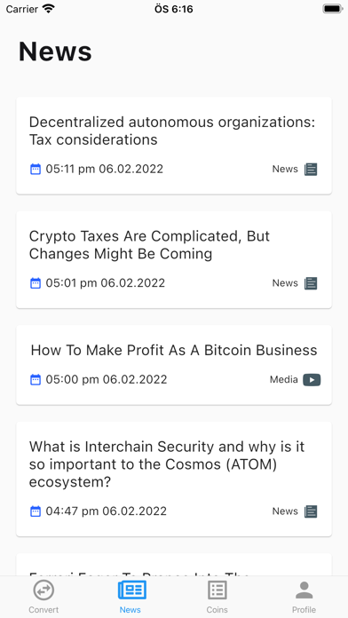 Crypto Gain Loss Converter Screenshot