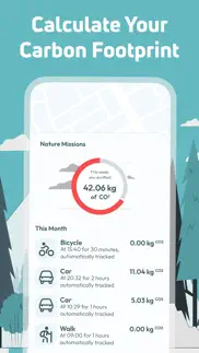 tracky: track carbon footprint iphone screenshot 3