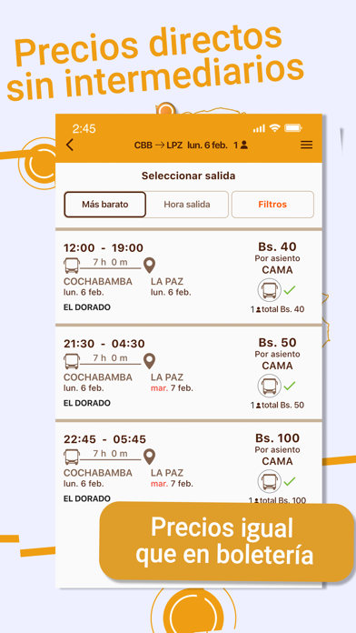 Transportes El Dorado Screenshot