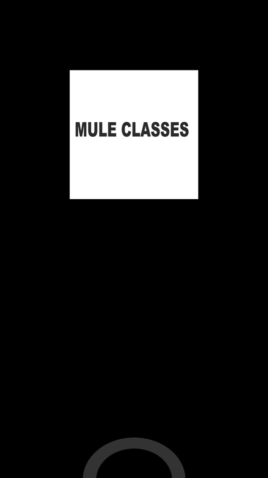 #1. Mule Classes (iOS) Podle: Nimit Shah