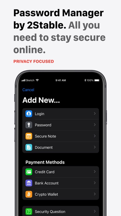 Password App Screenshot