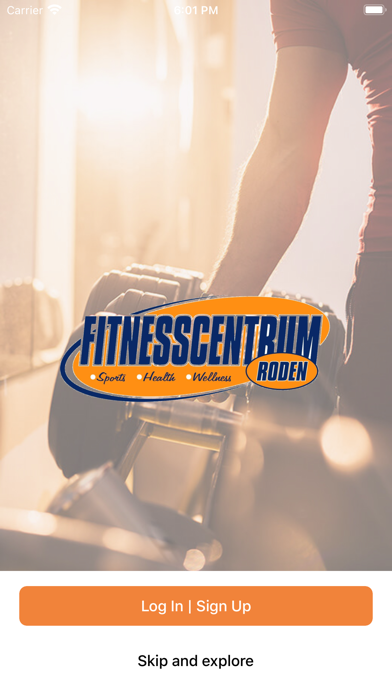 Fitnesscentrum Roden Screenshot