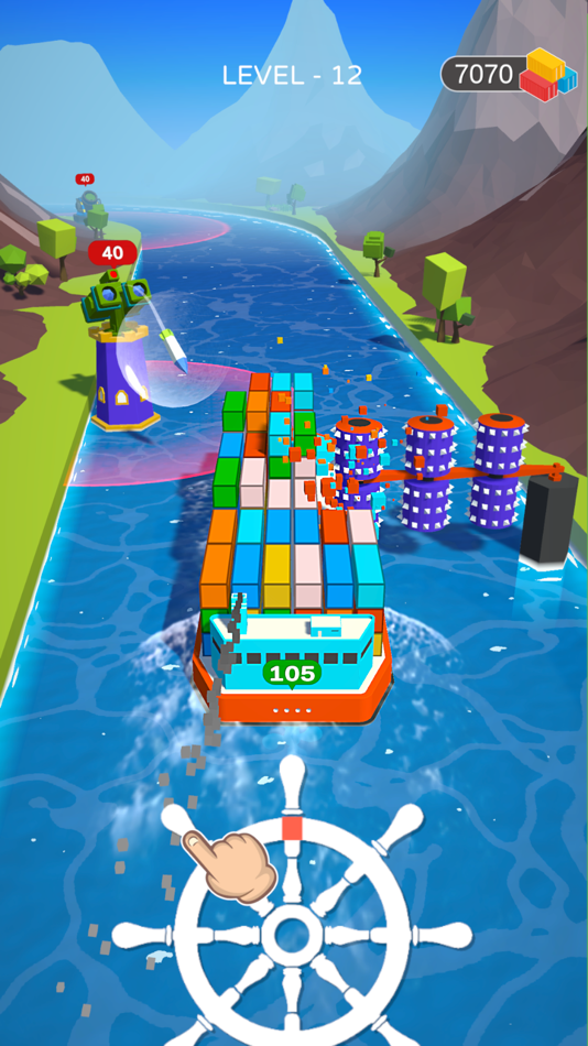#3. Canal Rush (iOS) 由: Super Spider Studios Private Limited