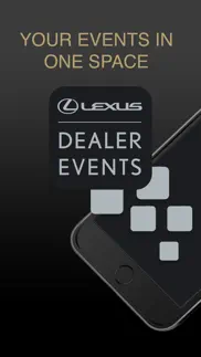 lexus dealer events iphone screenshot 1