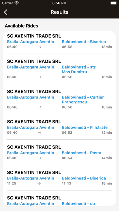 CJ Braila Transport Screenshot