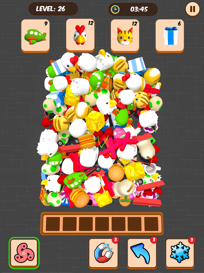 Triple Find Match Puzzle Game