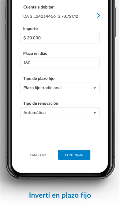 BPN Home Banking Personas Screenshot