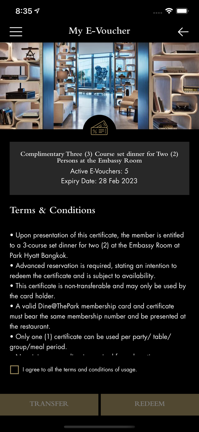 Dine at The Park Bangkok