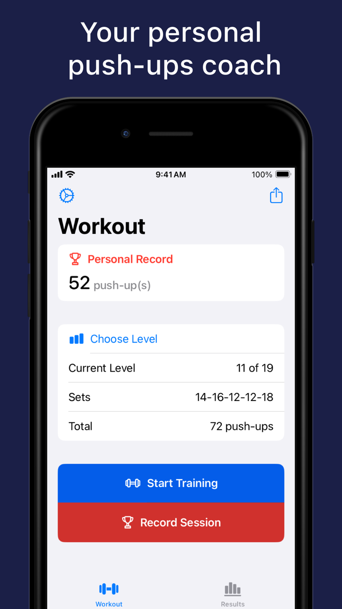 Push Ups Counter 100 Pushups