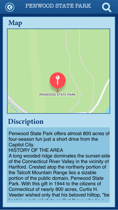 Connecticut In State Parks Screenshot