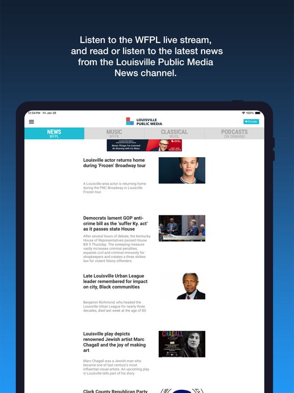 Screenshot #6 pour Louisville Public Media