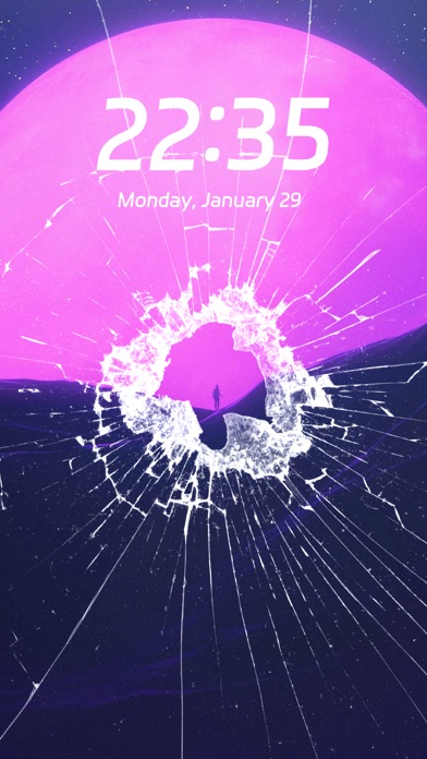 Screenshot #1 pour Broken Screen Prank