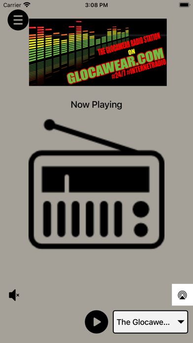 Glocawear Radio Screenshot