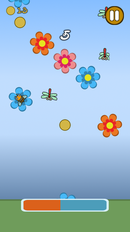 #2. Bounce The Bee (iOS) 由: Adknown
