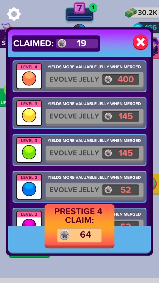 #4. Merge the Jelly (iOS) Podle: Rollic Games