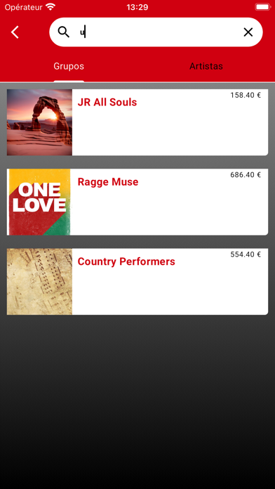 LIVE MUSIC BOOKING Screenshot