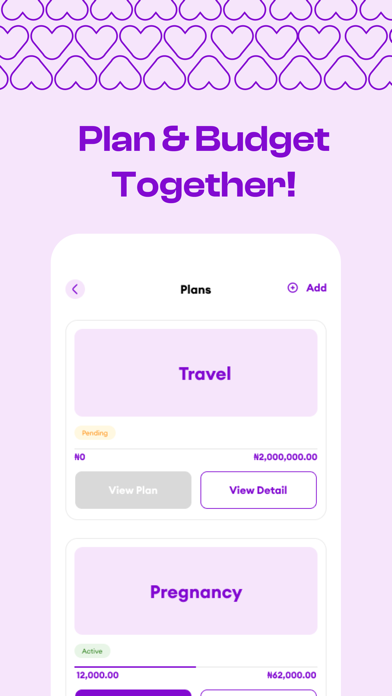 Yunite - Banking for Couples Screenshot