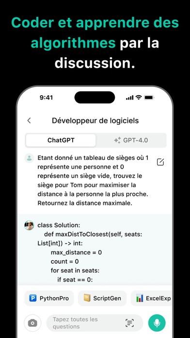 Screenshot #3 pour AskThis: Chatbot IA, Assistant