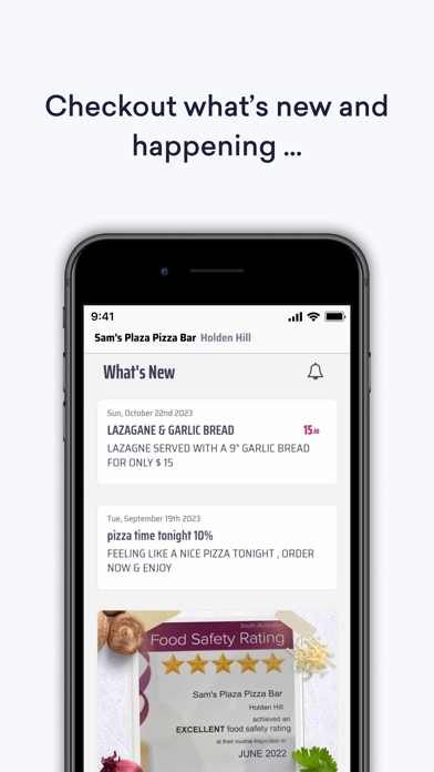 Sam's Plaza Pizza Bar Screenshot