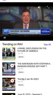 real america’s voice news iphone screenshot 3