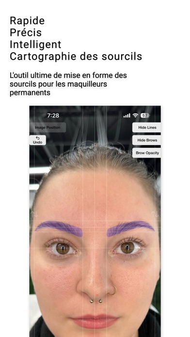 Screenshot #1 pour Concepteur de sourcils