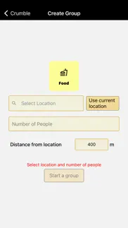 crumble iphone screenshot 2