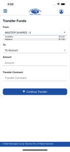 WCTFCU Mobile Banking screenshot #3 for iPhone