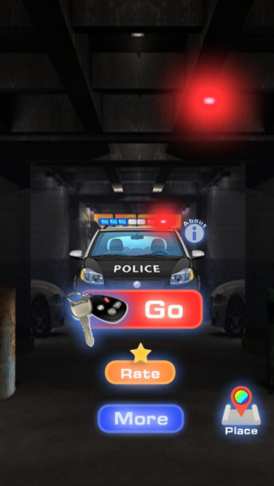 Police car experience Screenshot