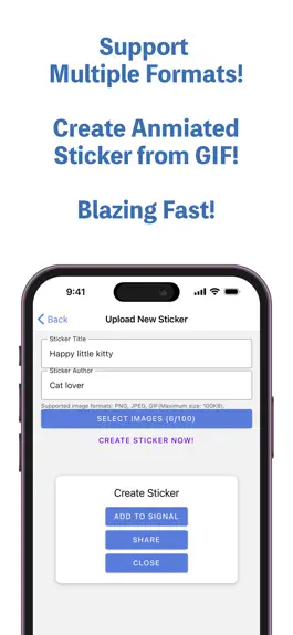 Game screenshot Signal Sticker - Sigkcer apk