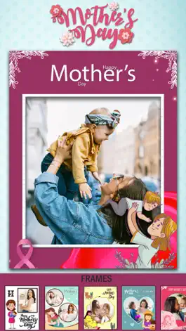 Game screenshot Mother's day frames Collage Ap apk