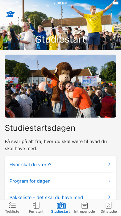 Screenshot #3 pour AAU Start