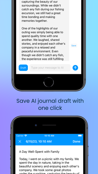 Cozy Journal - AI Diary Screenshot