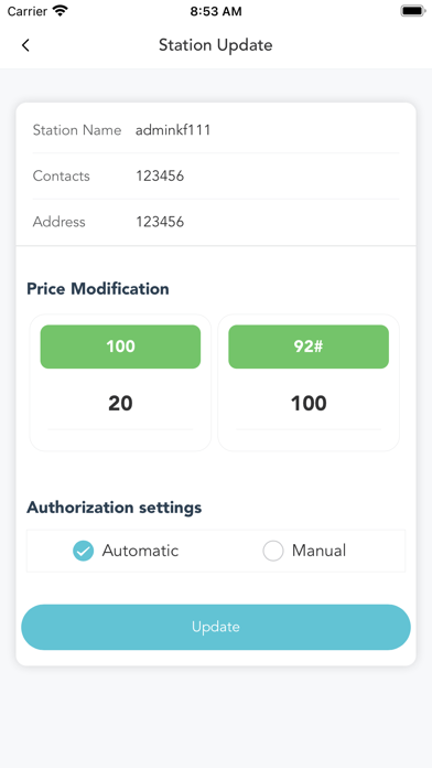 Joy Fueling Screenshot
