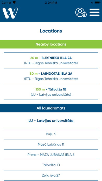 App screenshot