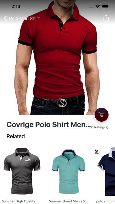 Men's Fashion Outfit Clothes Screenshot