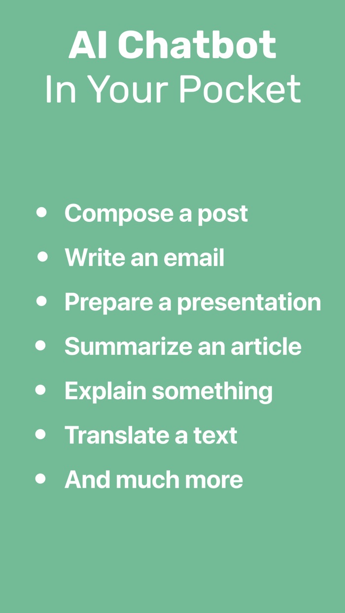 AI Talk Chatbot AI Assistant