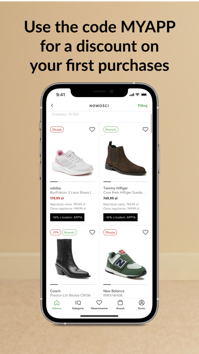 efootwear.eu online shoe store Screenshot
