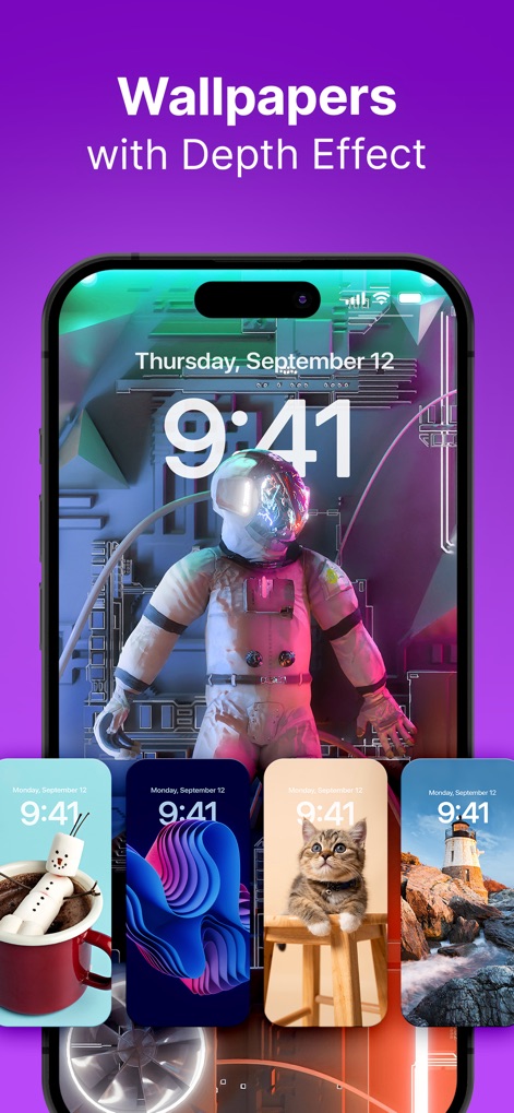 Ringtones for iphone: Ringtune - Dynamic Depth Wallpapers