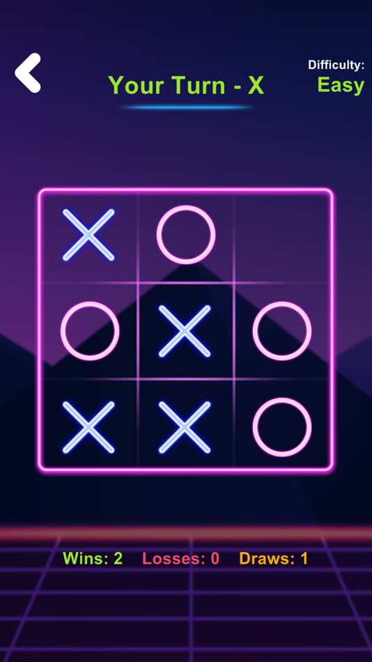 #3. Tic Tac Toe: 2 player games (iOS) Podle: Bhargav Mavani