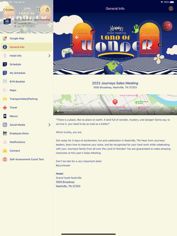 Journeys Sales Meeting