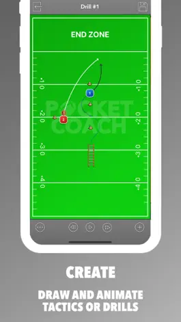Game screenshot Pocket Coach: Football Board apk