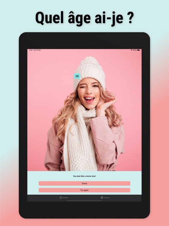 Screenshot #6 pour Quel est ton age ? Visage âge