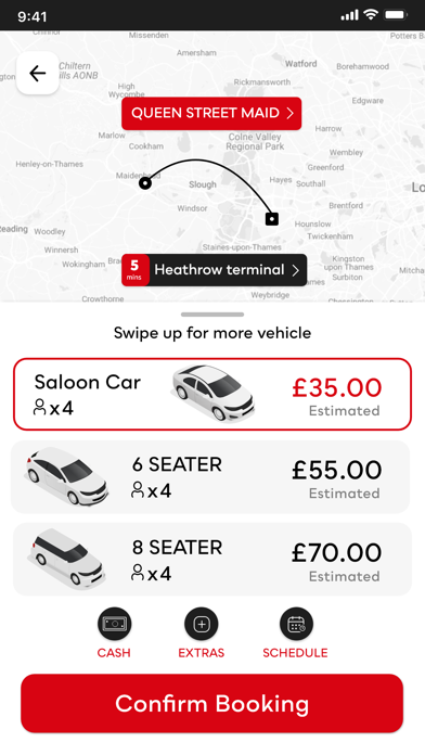 OnTime Cars. Screenshot