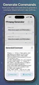 FFmpeg Command Generator screenshot #2 for iPhone