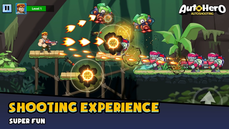 Auto Hero: AutoFire platformer screenshot 5