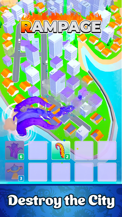Monster City Merge Screenshot